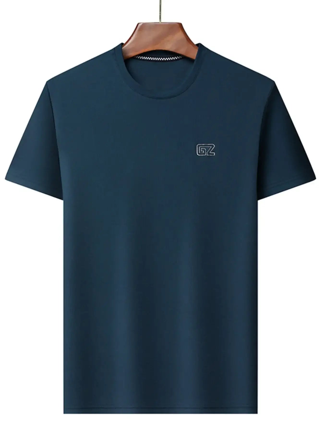 Men's Plus Size Round Neck Short Sleeve T-Shirt
