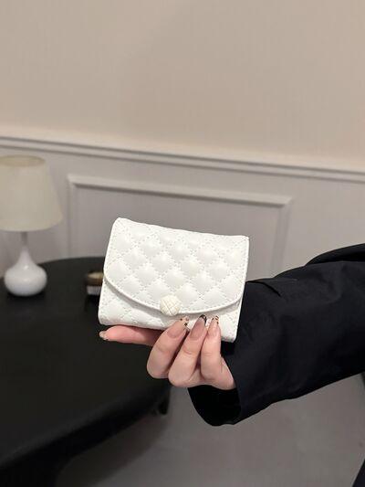 PU Leather Solid Color Wallet - Clothes For Her Online Store