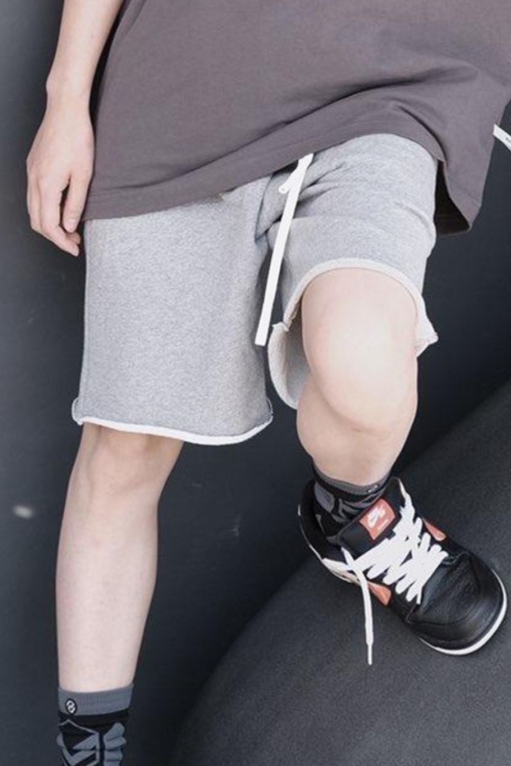 Men's Plus Size Drawstring Shorts