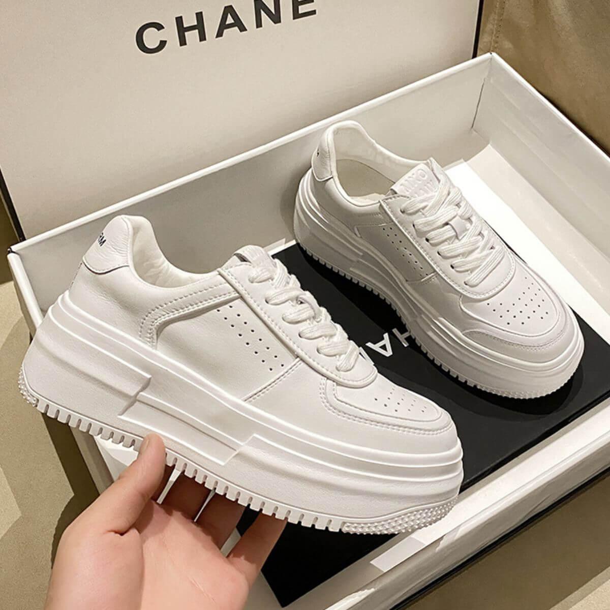 Lace Up Platform Sneakers - Clothes For Her Online Store