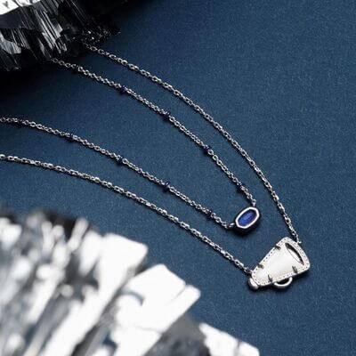 Sporty Element Resin Necklace