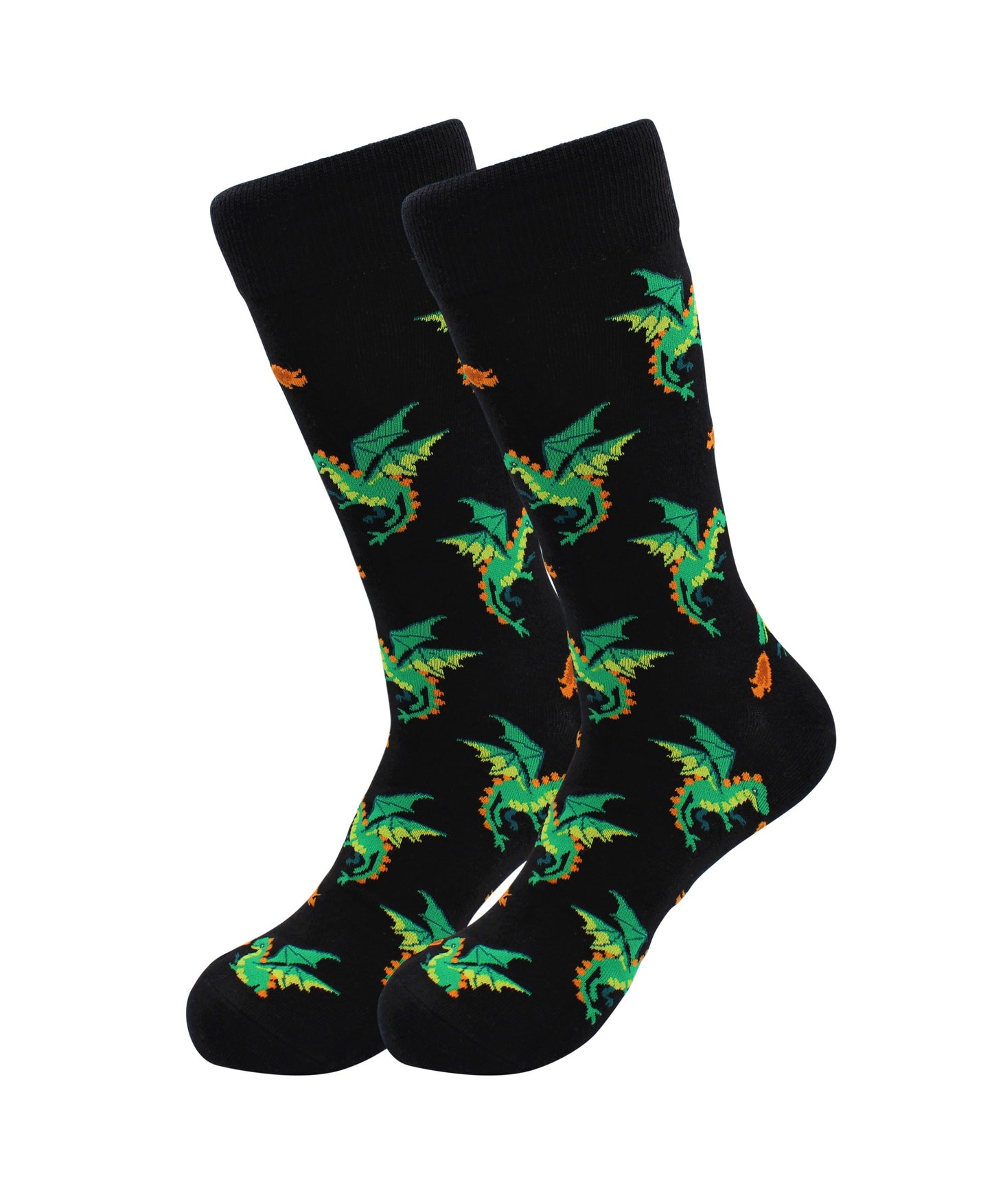 Cute Casual Designer Animal Socks - Dragon for Men and Women