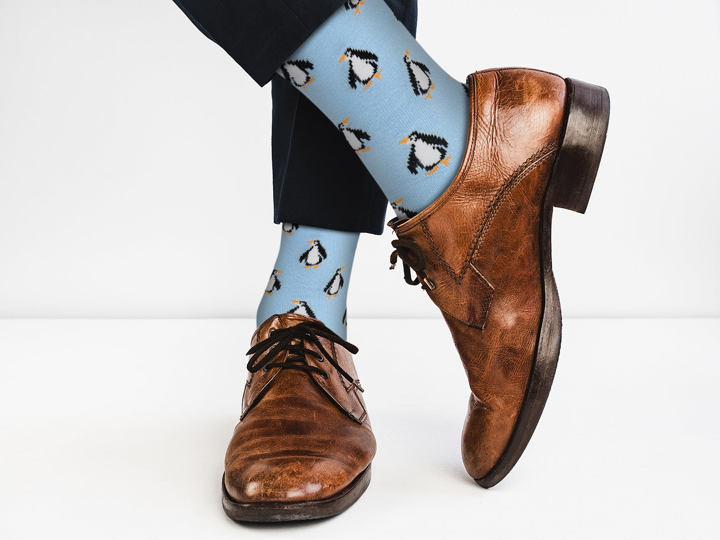 Sick Socks - Penguin - Exotic Animals Casual Dress Socks