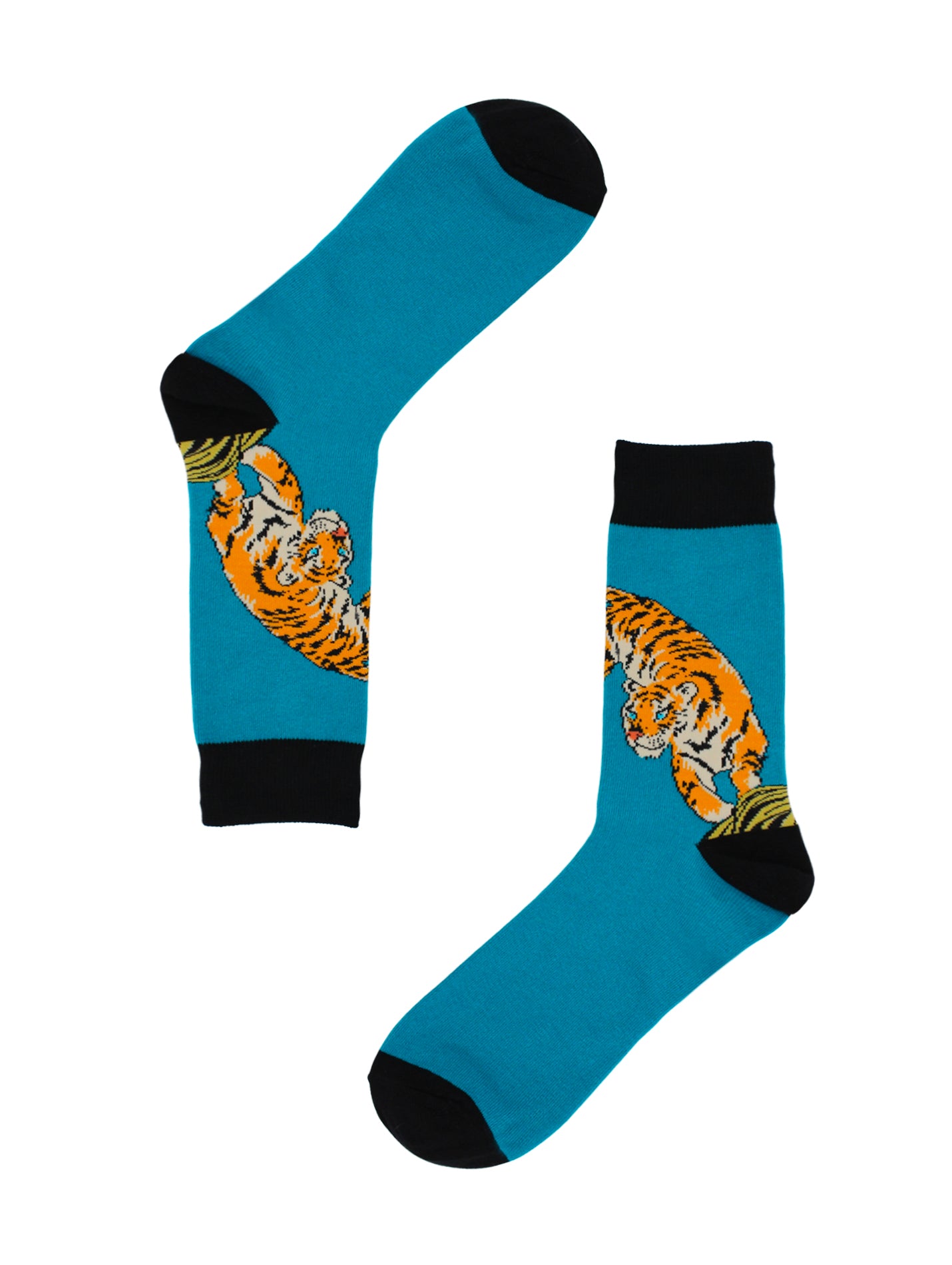 Cute Casual Designer Animal Socks - Tiger for Men and Women