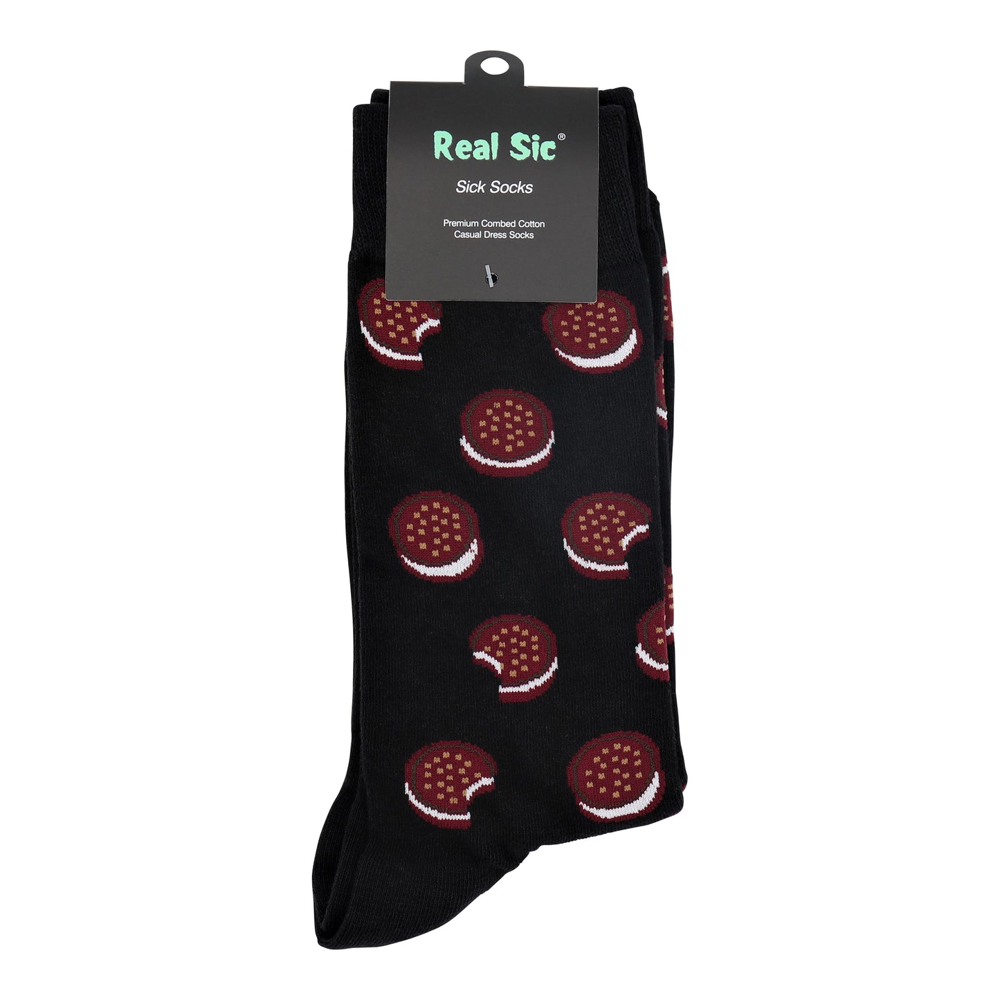 Sick Socks – Cookie – Favorite Foods Casual Dress Socks