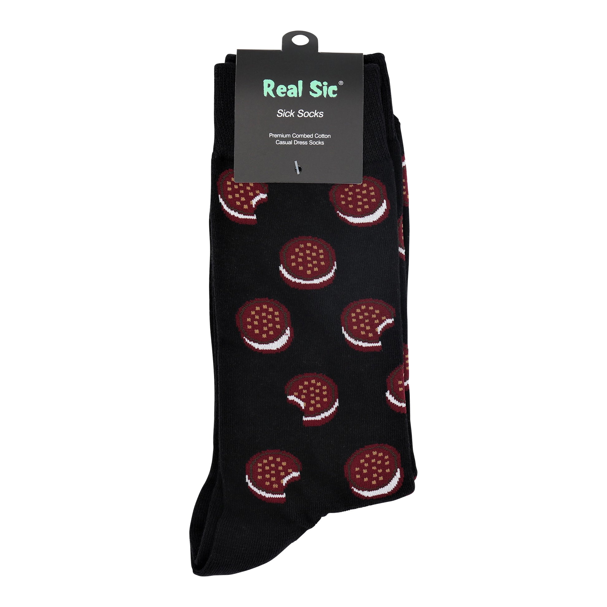 Sick Socks – Cookie – Favorite Foods Casual Dress Socks