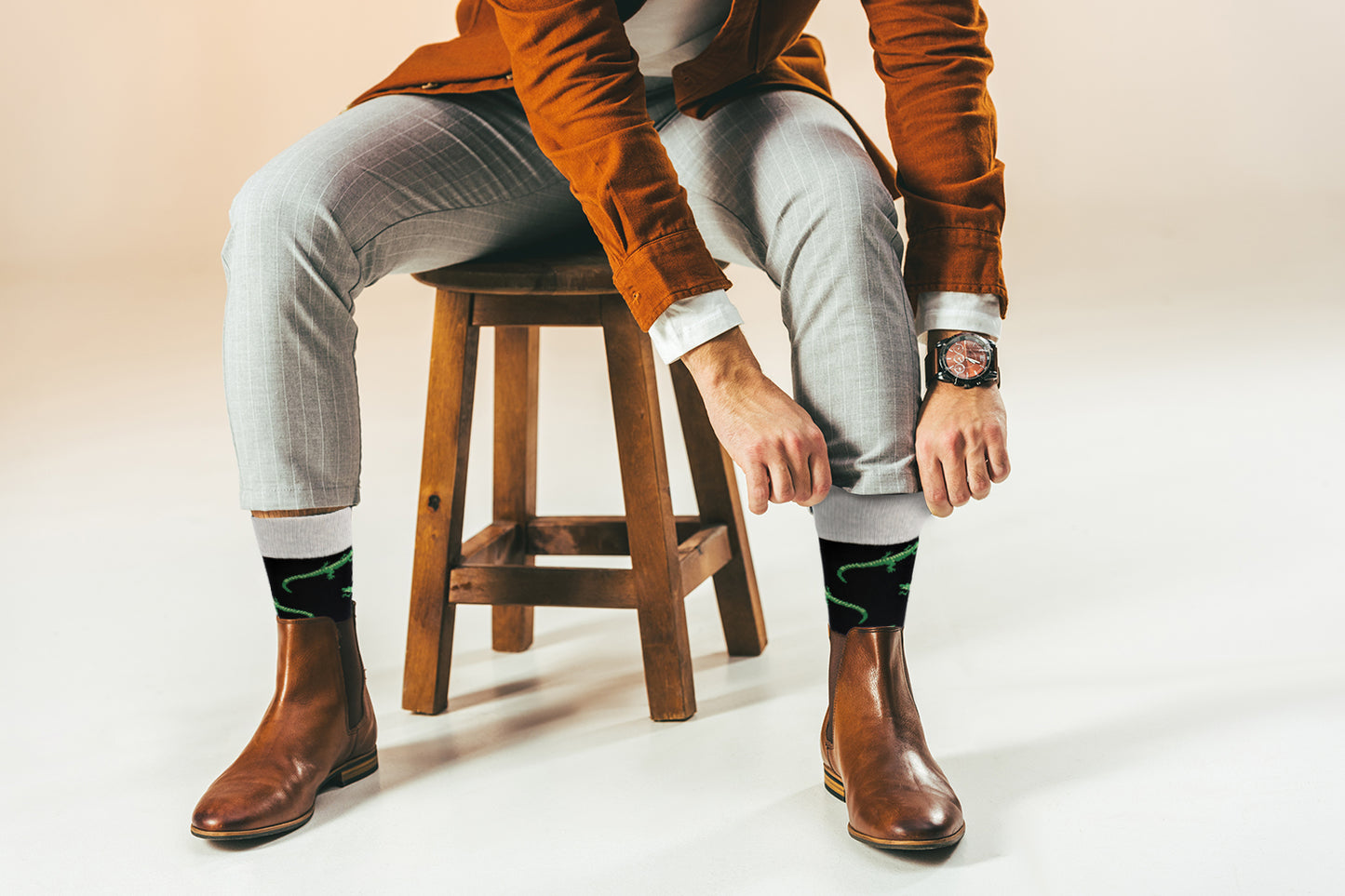 Sick Socks – Alligator – Animals Casual Dress Socks