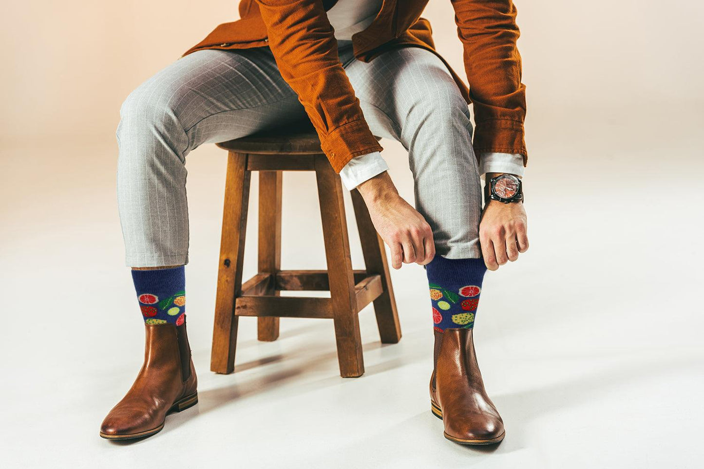 Sick Socks – Lemon / Lime – Casual Dress Socks