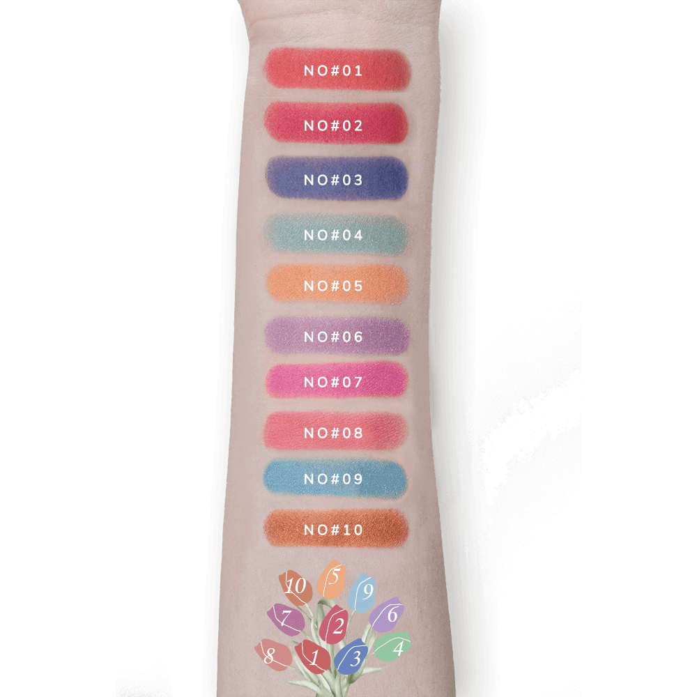 Flower Eyeshadow and Blush Palette