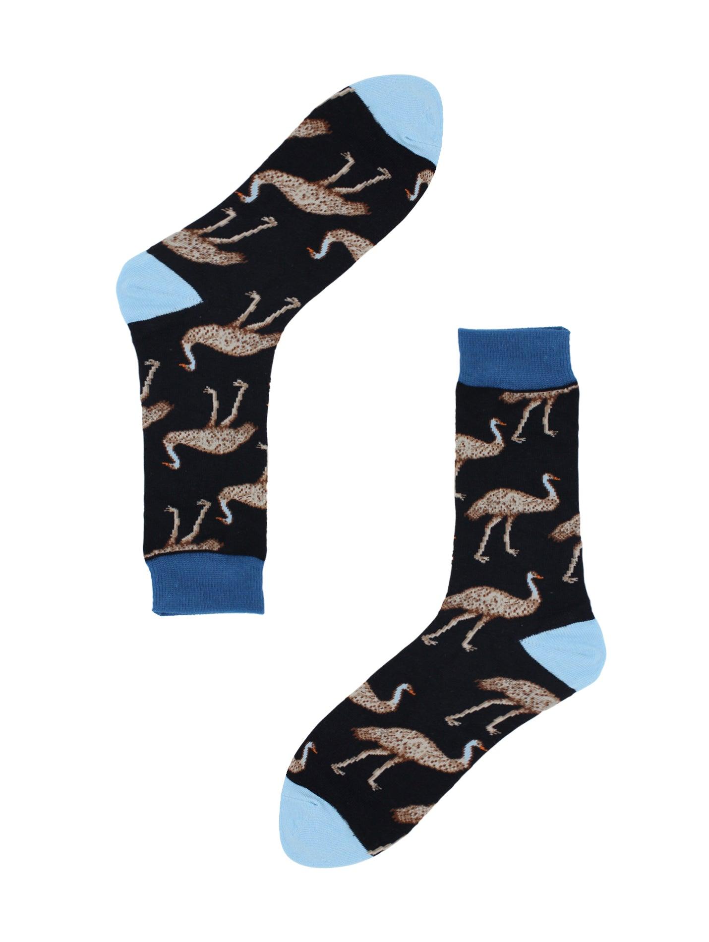 Sick Socks – Emu – Exotic Animals Casual Dress Socks