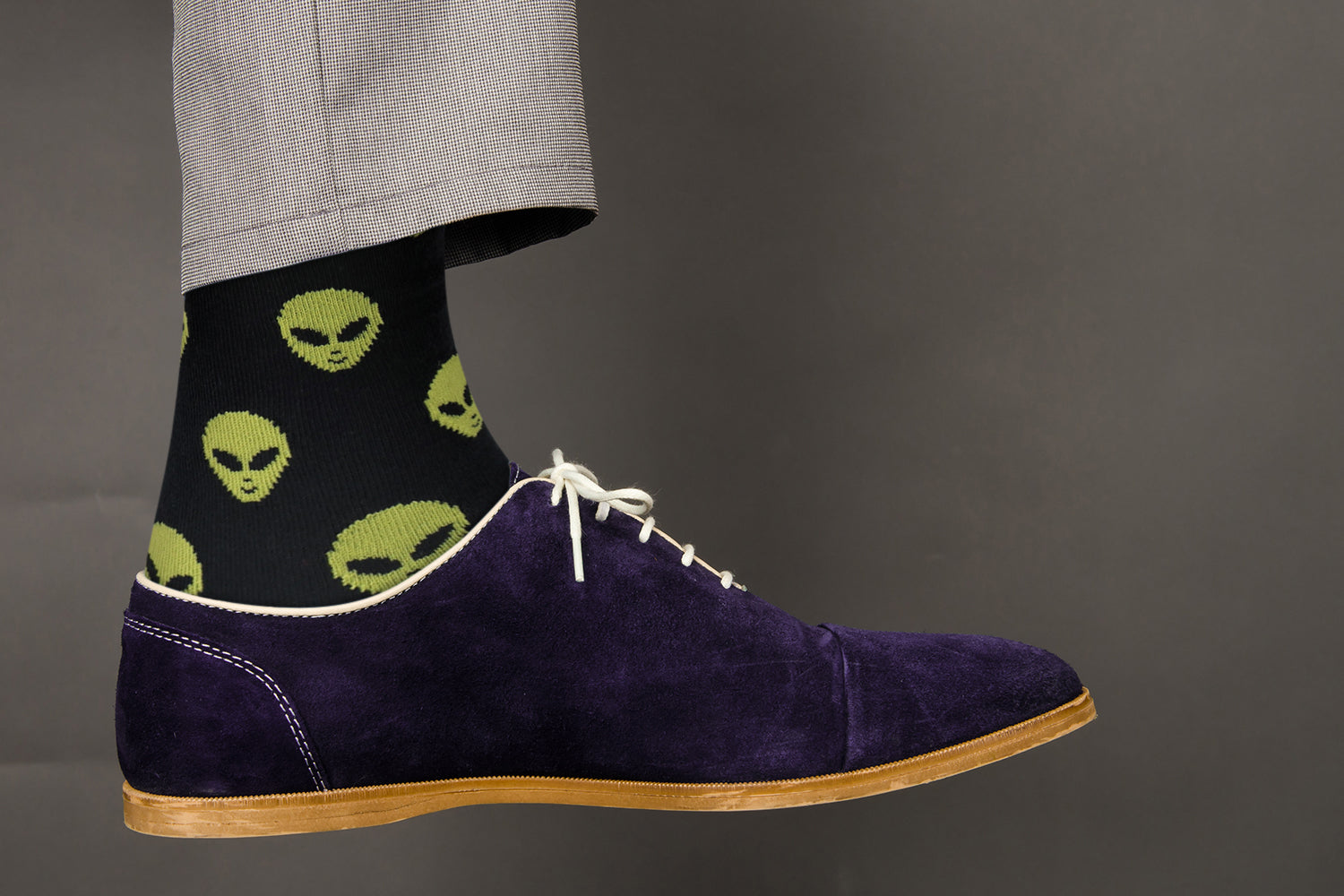 Sick Socks – Alien – Off the Wall Casual Dress Socks