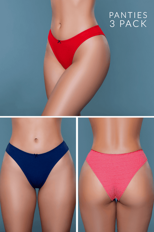 Talia Brief 3 Pack Underwear