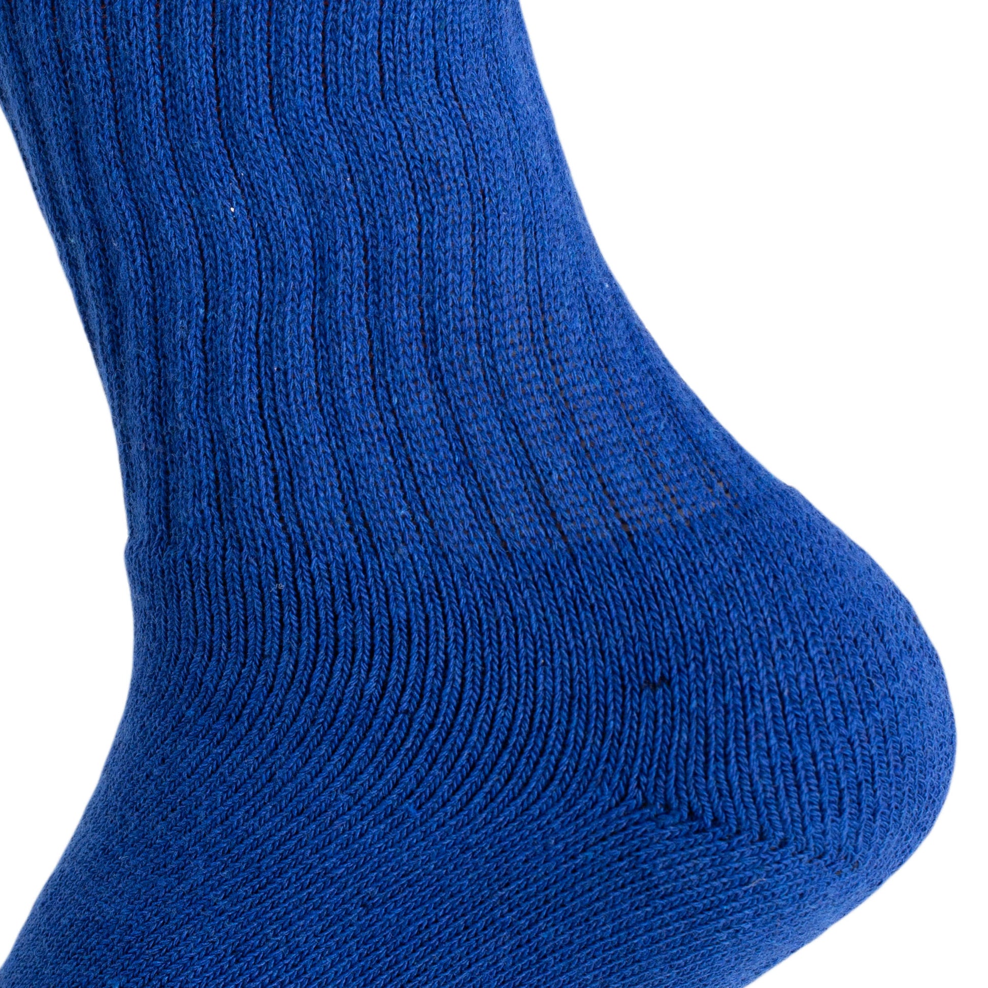 Royal Blue Crew Socks for Women Premium Cotton 3 Pairs