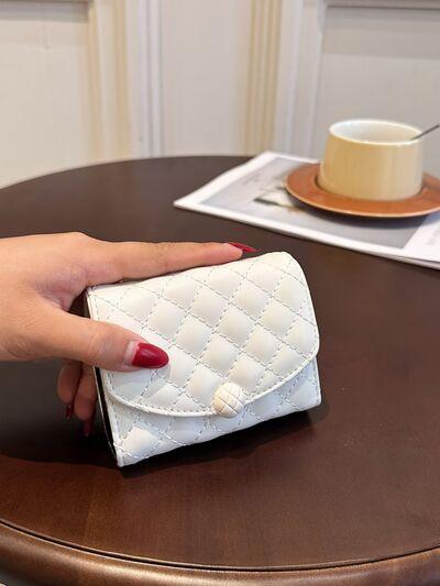 PU Leather Solid Color Wallet - Clothes For Her Online Store