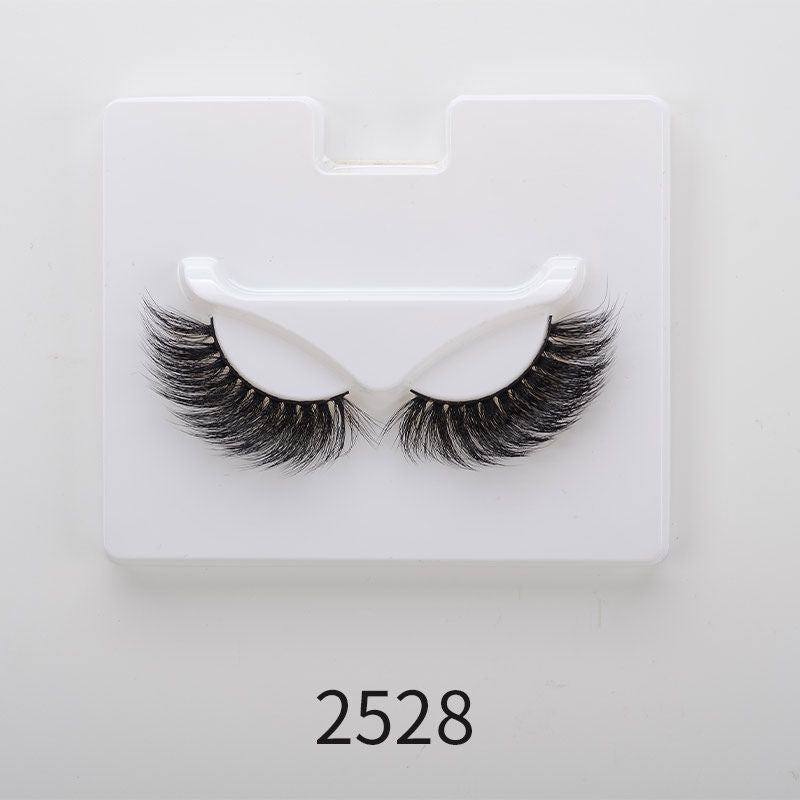 25mm Angel Winged Eyelashes Handmade Thick Theatrical Curly Fake Eyelash Black Natural Long Lash For Eyelash Extension WholesaleDetails