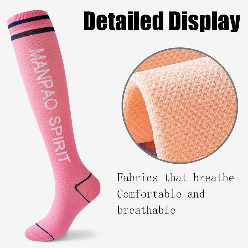Womens Running Compression Socks Crew Athletic Hiking Wicking Cushioned Anti-odor And Breathable For Running Hiking Cycling Fitness - Clothes For Her Online Store