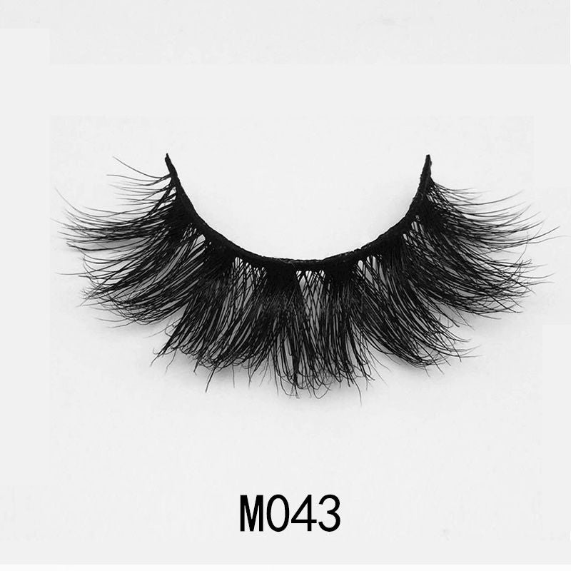 Handgemaakte Mink Wimpers Soft Curl Gevleugelde End Oog Langwerpige Valse Wimpers Dikke Kruis Natuurlijke Fake Lash Nieuwe Makeup Tools GroothandelDetails