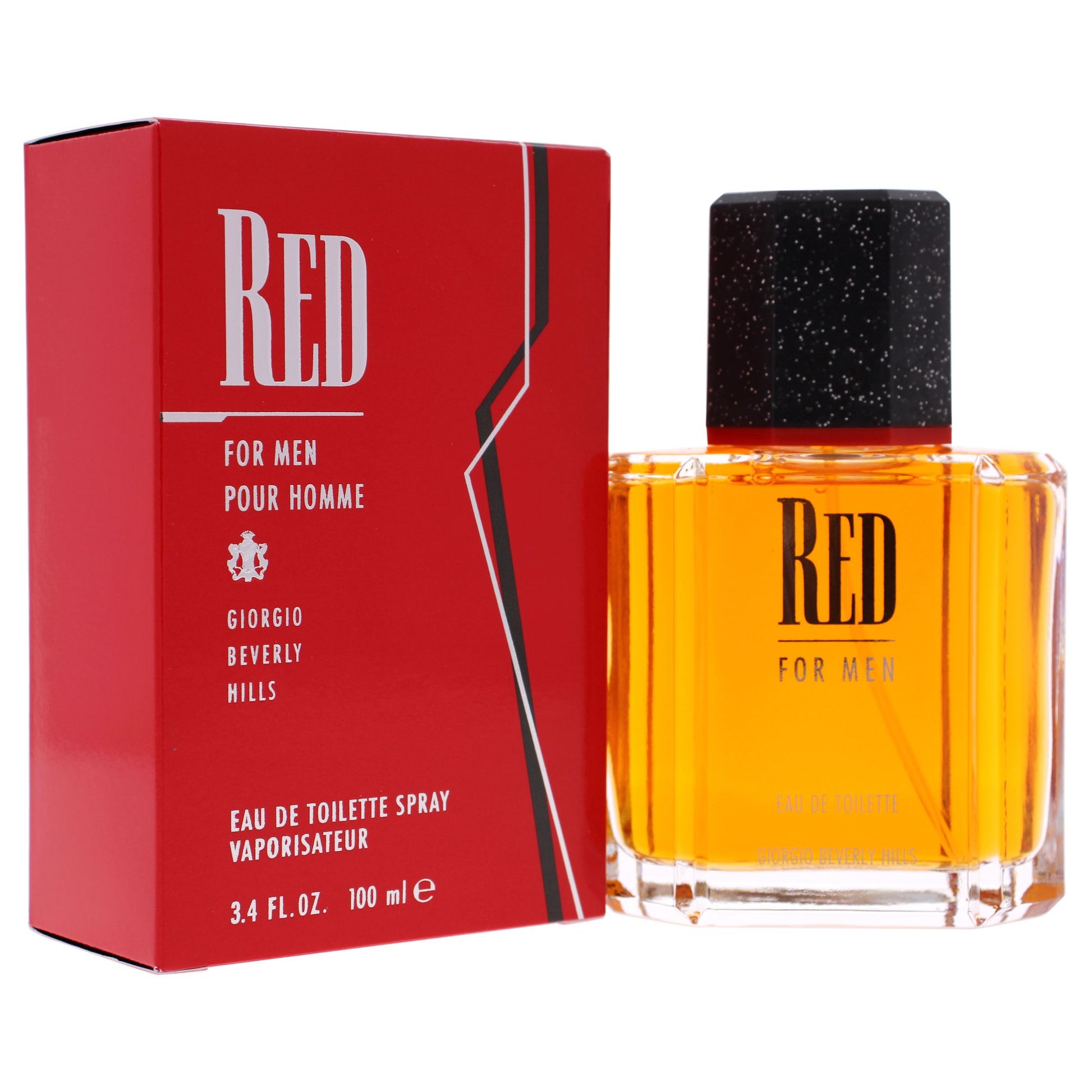Red by Giorgio Beverly Hills for Men - 3.4 oz EDT Spray - Clothes For Her Online Store