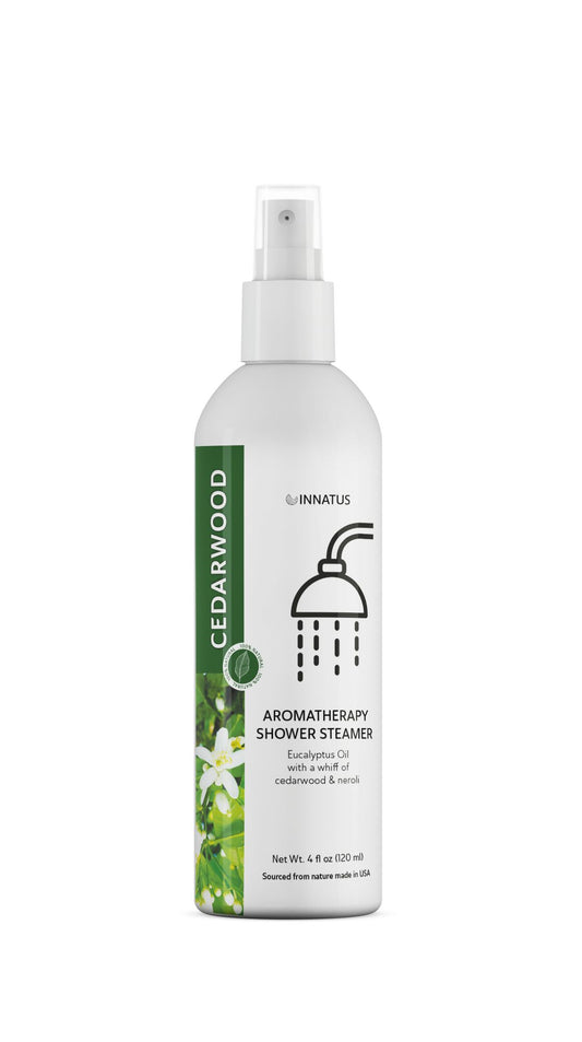 Calming Shower Spray with Eucalyptus & Cedarwood – 4oz Aromatherapy Shower Steamer Mist for Relaxation & Stress Relief – Infused with Neroli for a Spa-Like Experience – Made in the USA "