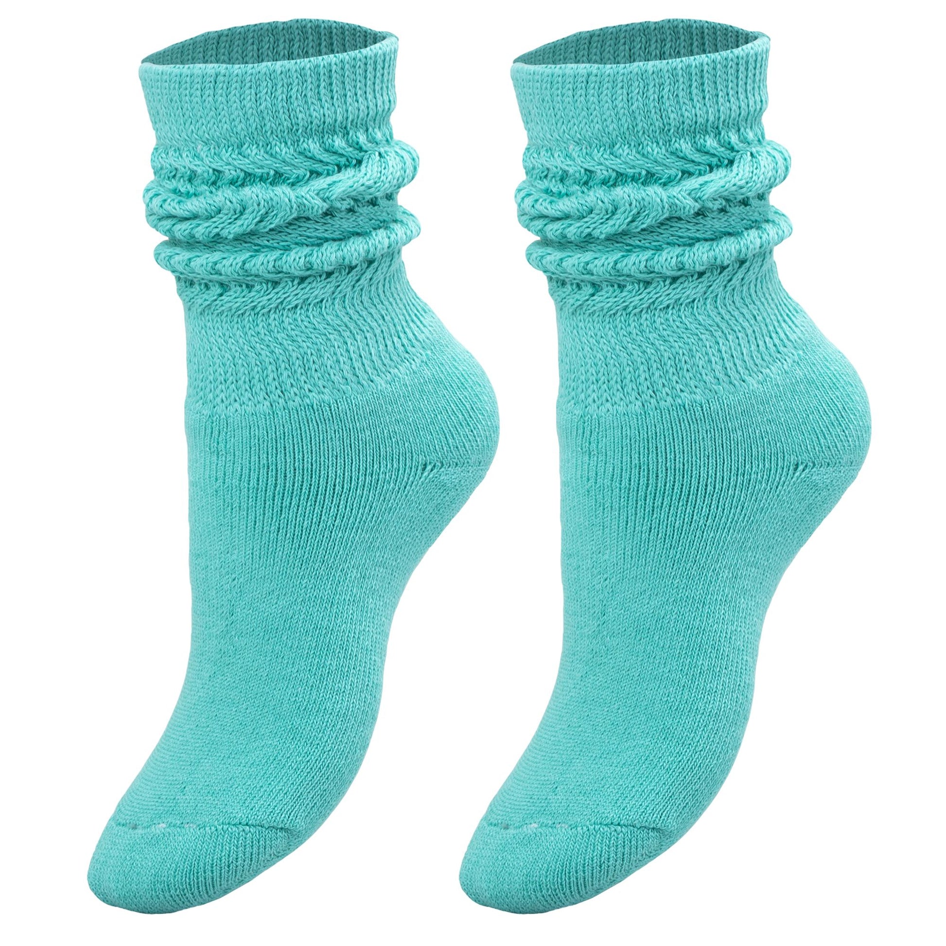 Kids Slouch Socks for Girls and Boys Knee High Cotton Scrunch Socks 3 to 15 Years Old 3 Pairs
