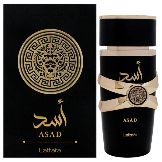 Asad by Lattafa for Men - 3.4 oz EDP Spray