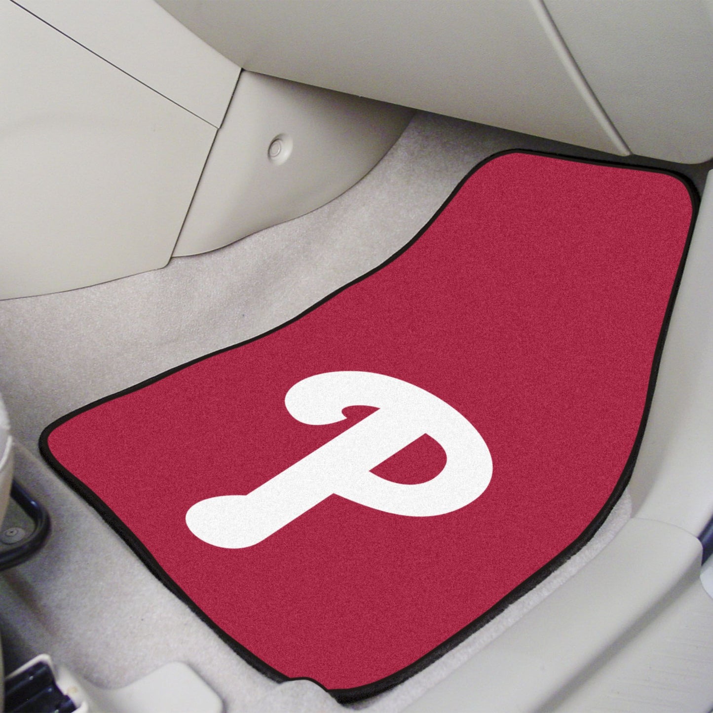 MLB - Philadelphia Phillies 2-pc Carpeted Car Mats 17"x27" - Clothes For Her Online Store