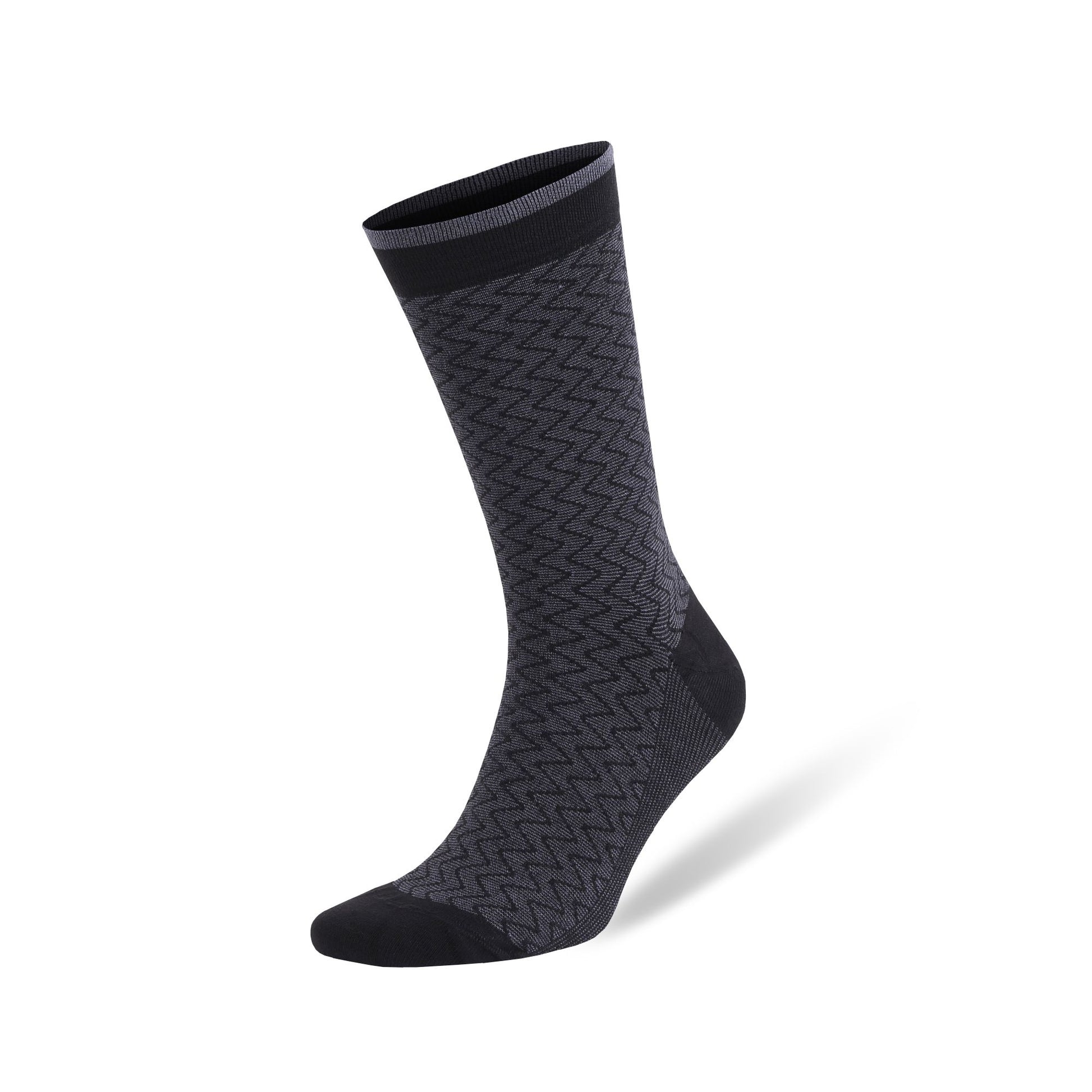 Bamboo Dress Socks for Men Bamboo Fiber Business Trouser Socks 6 Pairs with Gift Box