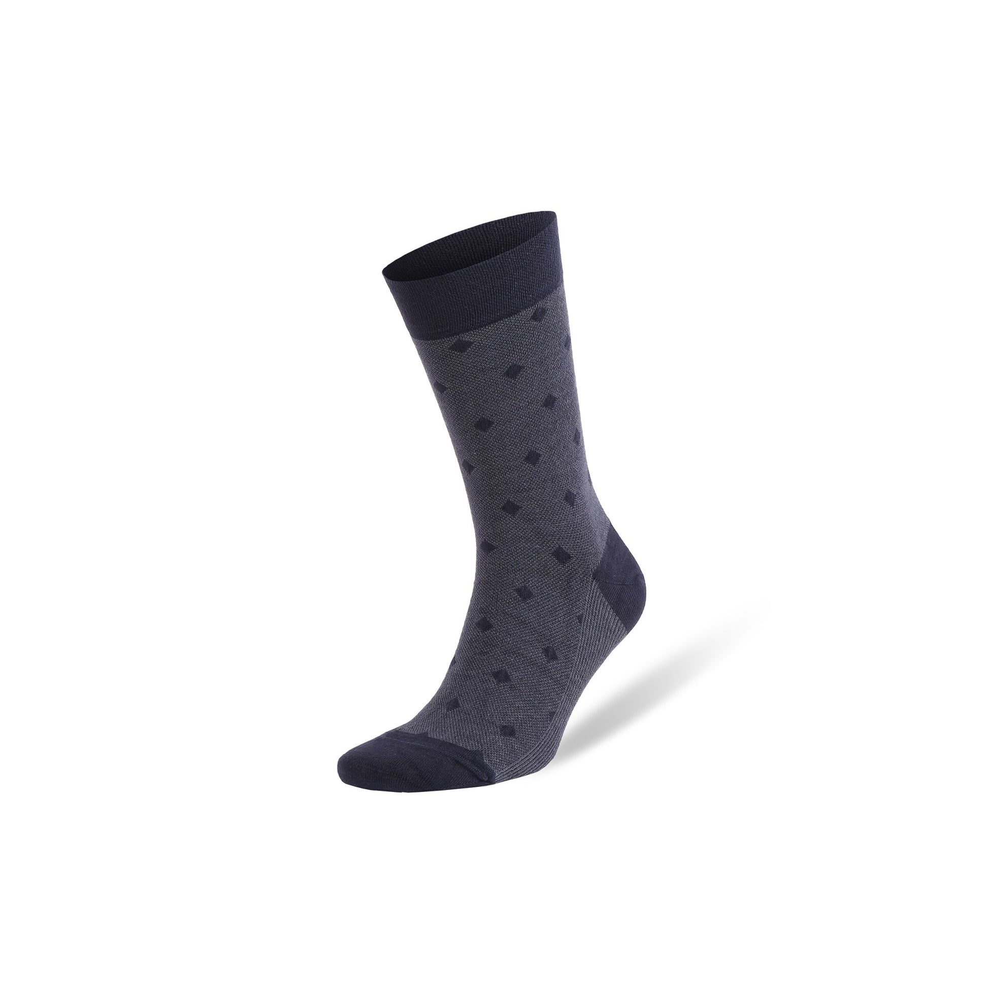 Bamboo Dress Socks for Men Bamboo Fiber Business Trouser Socks 6 Pairs with Gift Box