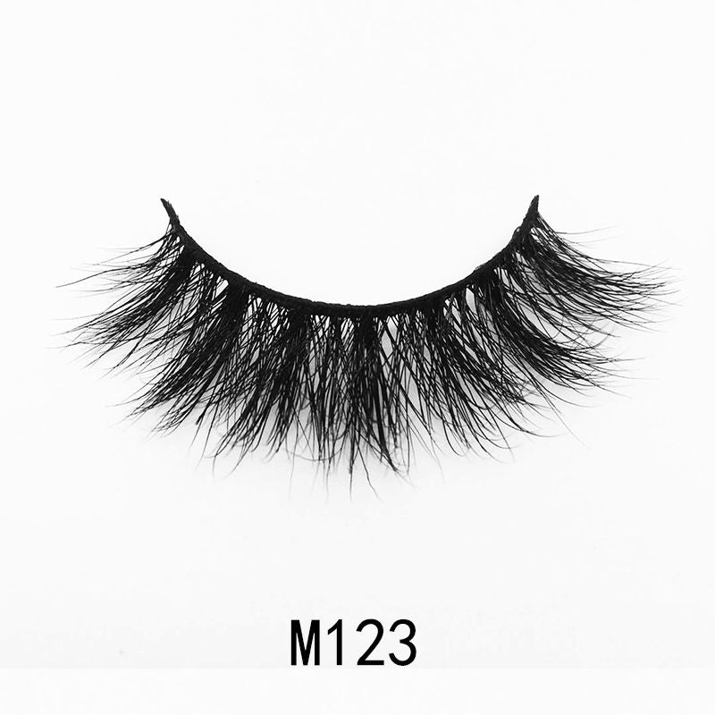 Handgemaakte Mink Wimpers Soft Curl Gevleugelde End Oog Langwerpige Valse Wimpers Dikke Kruis Natuurlijke Fake Lash Nieuwe Makeup Tools GroothandelDetails