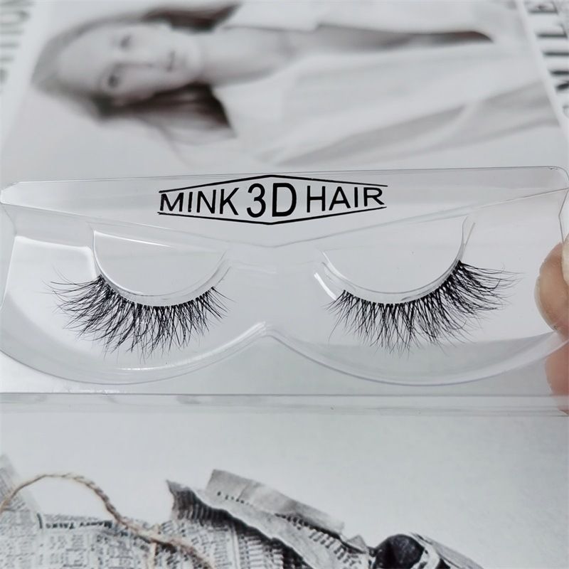 1Pair Mink Eyelashes Soft Natural Curl Half Eyelash For Eye Makeup Eye End Thicky Messy Handmade Lashes Hotsale Lash WholesaleDetails