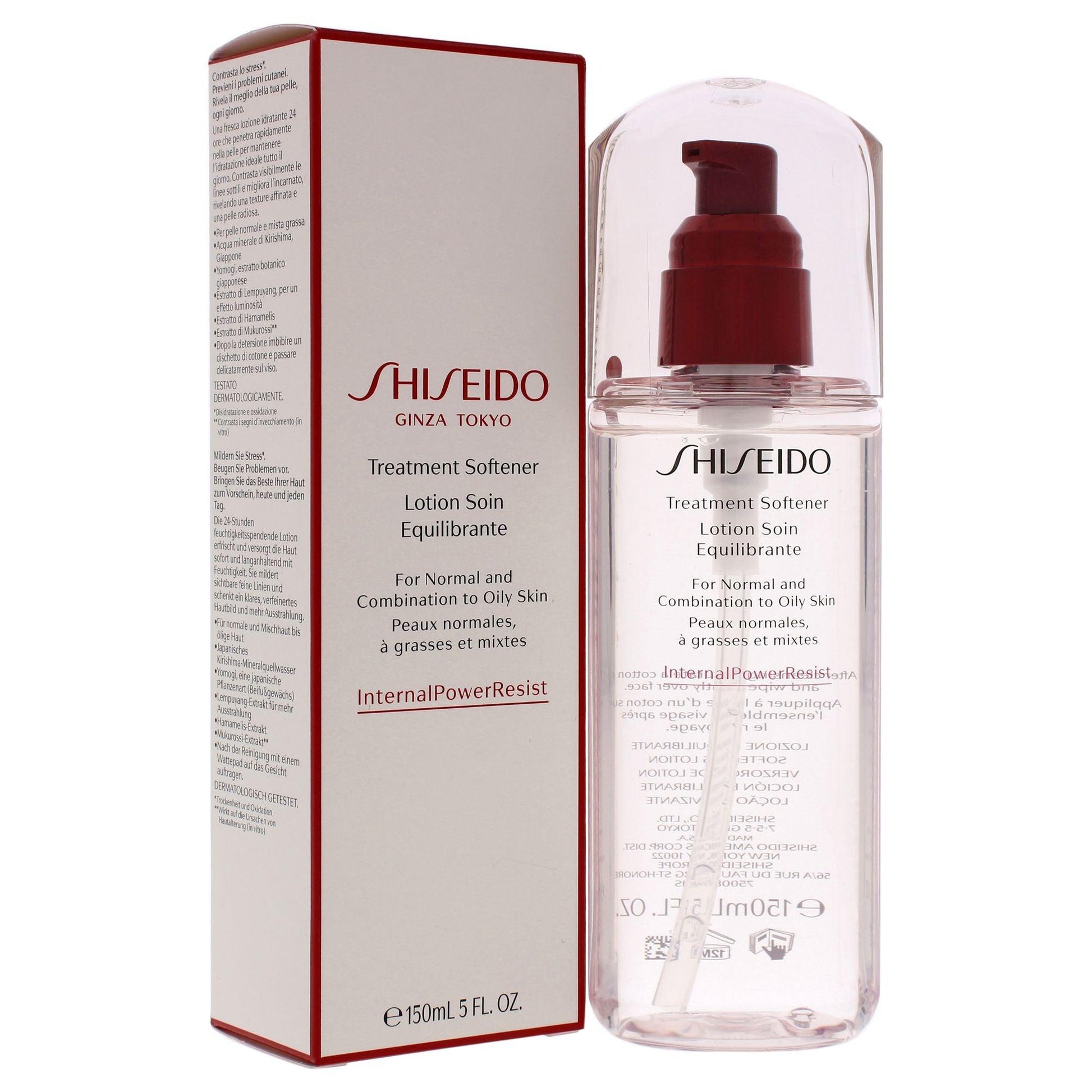 Treatment Softener by Shiseido for Unisex - 5 oz Treatment