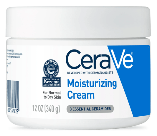 CeraVe Moisturizing Cream, Face Moisturizer & Body Lotion for Normal to Very Dry Skin, 12 oz - Clothes For Her Online Store