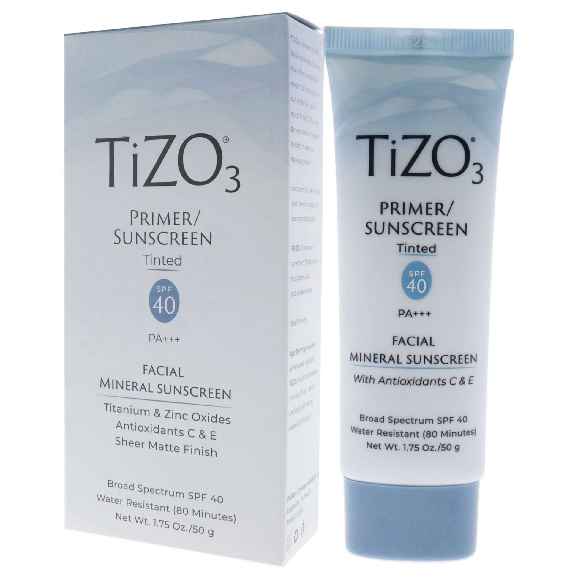 Tizo3 Facial Primer Tinted SPF 40