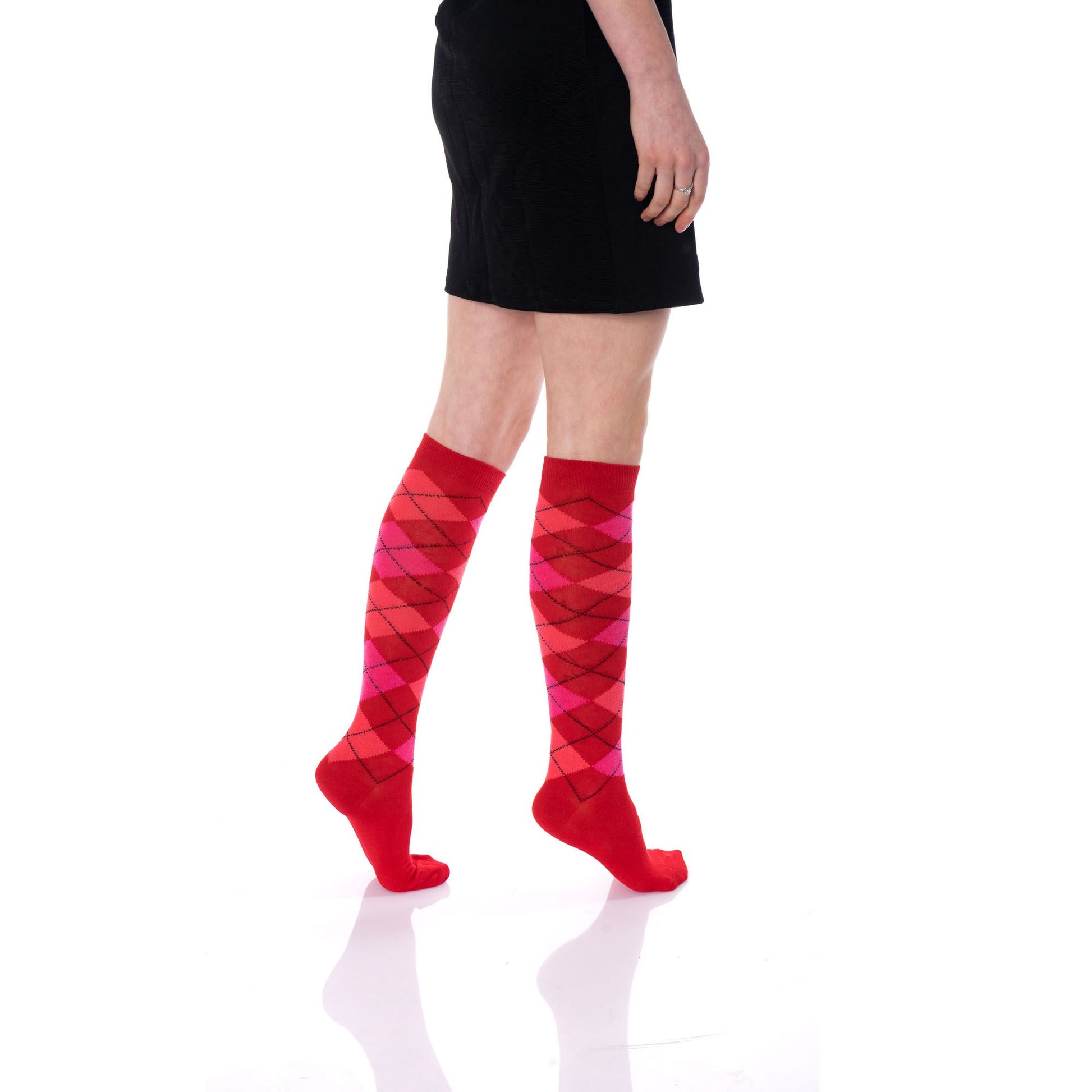 Knee High Socks for Women 6 Pairs Colorful Over the Calf Knee Socks