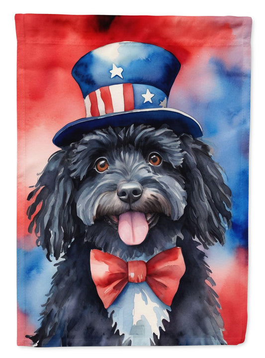 Puli Patriotic American Garden Flag Mailbox Flag Decorative Yard Flag Banner Outside Patio Artwork Yard Flower Beds, Garden Size, Multicolor