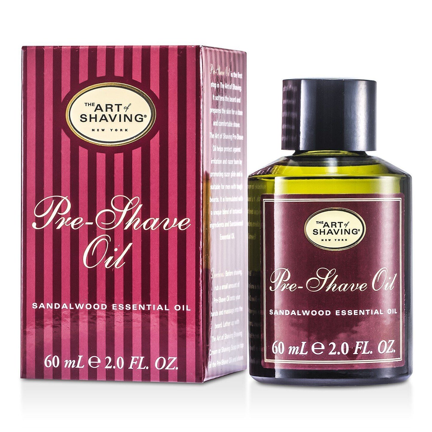 THE ART OF SHAVING - Pre Shave Oil - Sandalwood Essential Oil (For All Skin Types) 10003 60ml/2oz