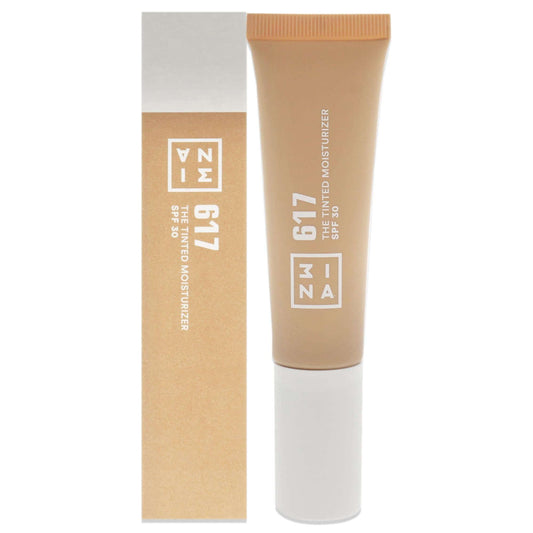 The Tinted Moisturizer SPF 30 - 617 Medium-Tan With Rich Pink Undertone by 3INA for Women - 1 oz Foundation - Clothes For Her Online Store