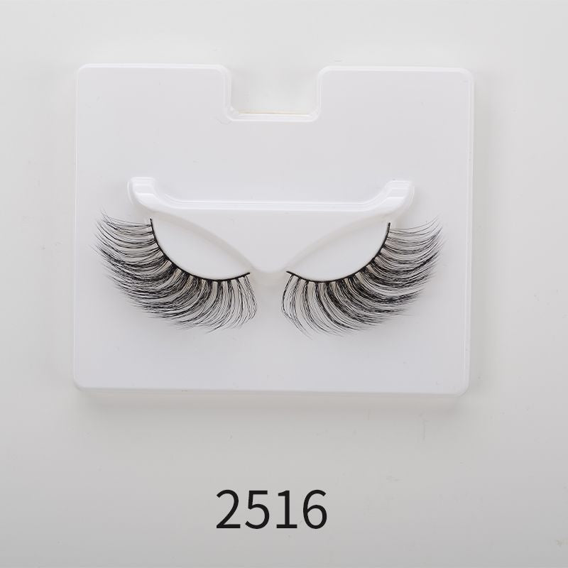 25mm Angel Winged Eyelashes Handmade Thick Theatrical Curly Fake Eyelash Black Natural Long Lash For Eyelash Extension WholesaleDetails