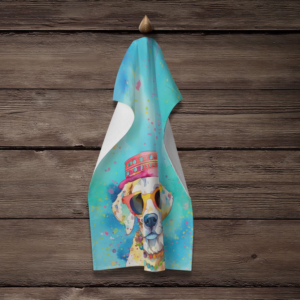 Hippie Dawg Kitchen Towel Dish Cloths Guest Hand Towel Decorative Bathroom Towel for Face,Tea, Dishcloth, Kitchen and Bath