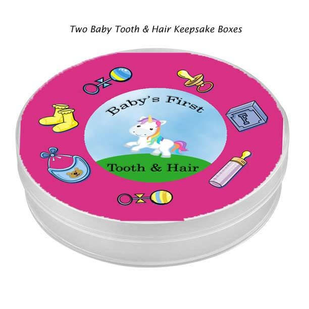 Dainty Tails New Baby Unicorn Gift Basket