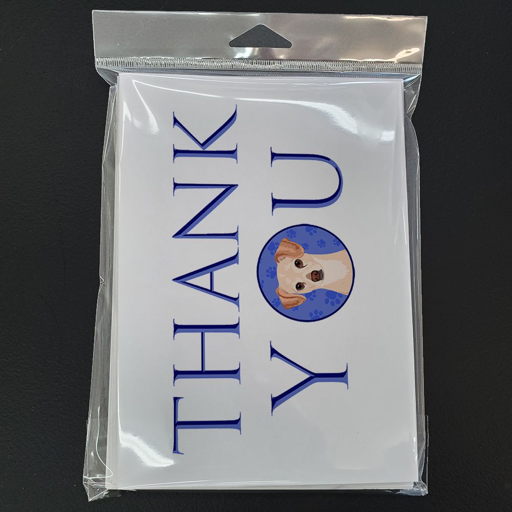 Chihuahua Cream Thank You Greeting Cards Pack of 8 Blank Cards with Envelopes Whimsical A7 Size 5x7 Blank Note Cards