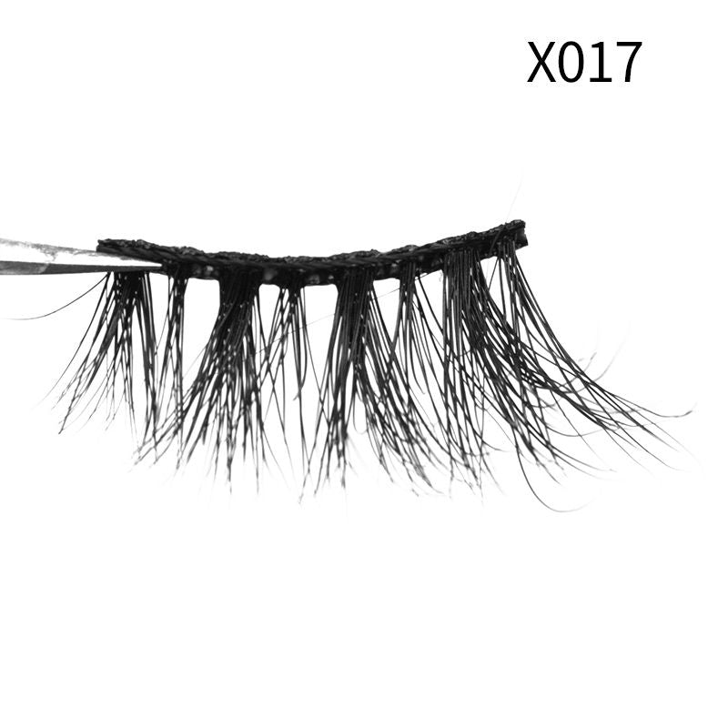 1Pair Mink Eyelashes Soft Natural Curl Half Eyelash For Eye Makeup Eye End Thicky Messy Handmade Lashes Hotsale Lash WholesaleDetails