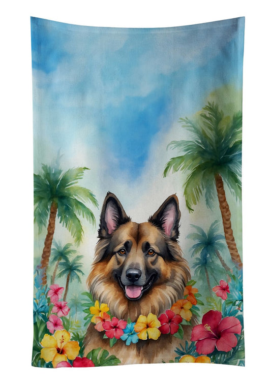 Belgian Tervuren Luau Kitchen Towel Dish Cloths Guest Hand Towel Decorative Bathroom Towel for Face,Tea, Dishcloth, Kitchen and Bath