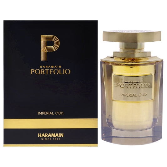 Portfolio Imperial Oud by Al Haramain for Men - 2.5 oz EDP Spray