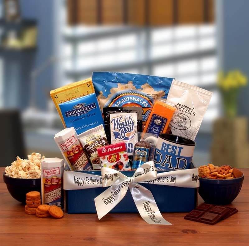 Best Dad Ever Gourmet Gift Box