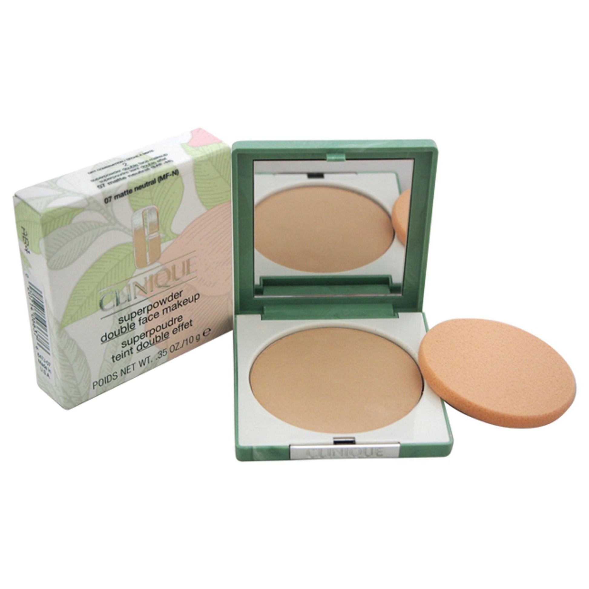 Superpowder Double Face Makeup - 07 Matte Neutral (MF-N)-Dry Combination To Oily by Clinique for Women - 0.35 oz Makeup - Clothes For Her Online Store