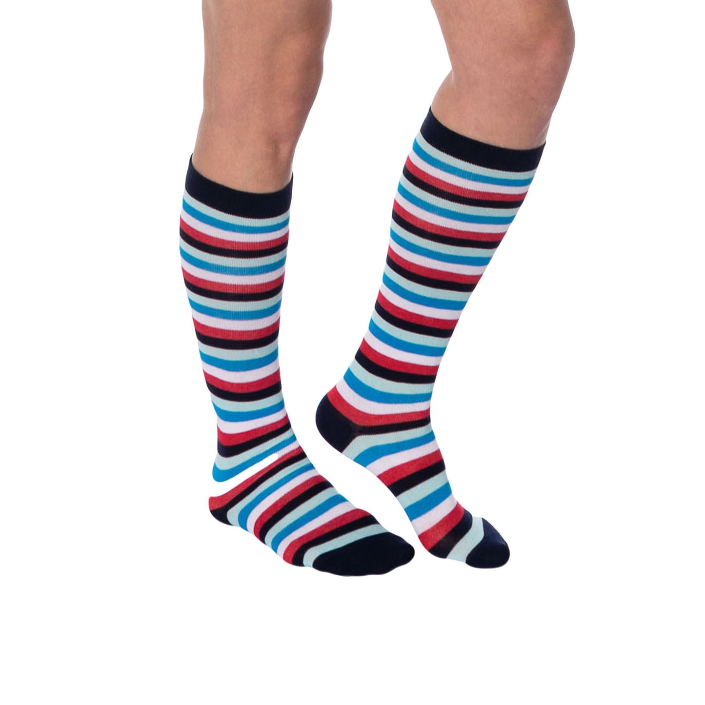 Knee High Socks for Women 6 Pairs Colorful Over the Calf Knee Socks