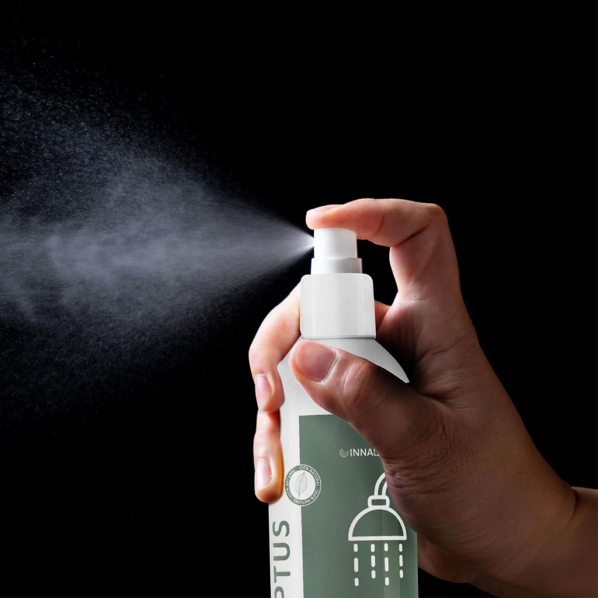 Calming Eucalyptus Shower Spray – 4oz Aromatherapy Shower Steamer Mist for Relaxation & Stress Relief – All-Natural Essential Oils for a Spa-Like Experience – Made in the USA "
