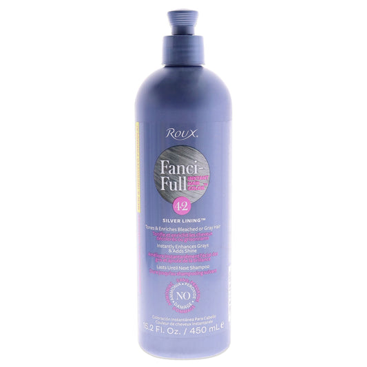 Fanci-Full Rinse Instant Hair Color - 42 Silver Lining by Roux for Unisex - 15.2 oz Hair Color