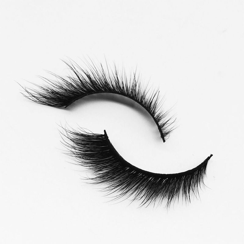 Handgemaakte Mink Wimpers Soft Curl Gevleugelde End Oog Langwerpige Valse Wimpers Dikke Kruis Natuurlijke Fake Lash Nieuwe Makeup Tools GroothandelDetails